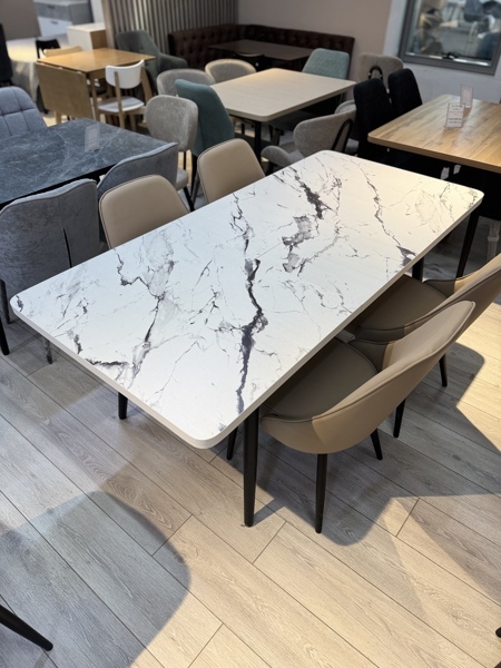 Стол Милан 1400*80+40 см (Белый)